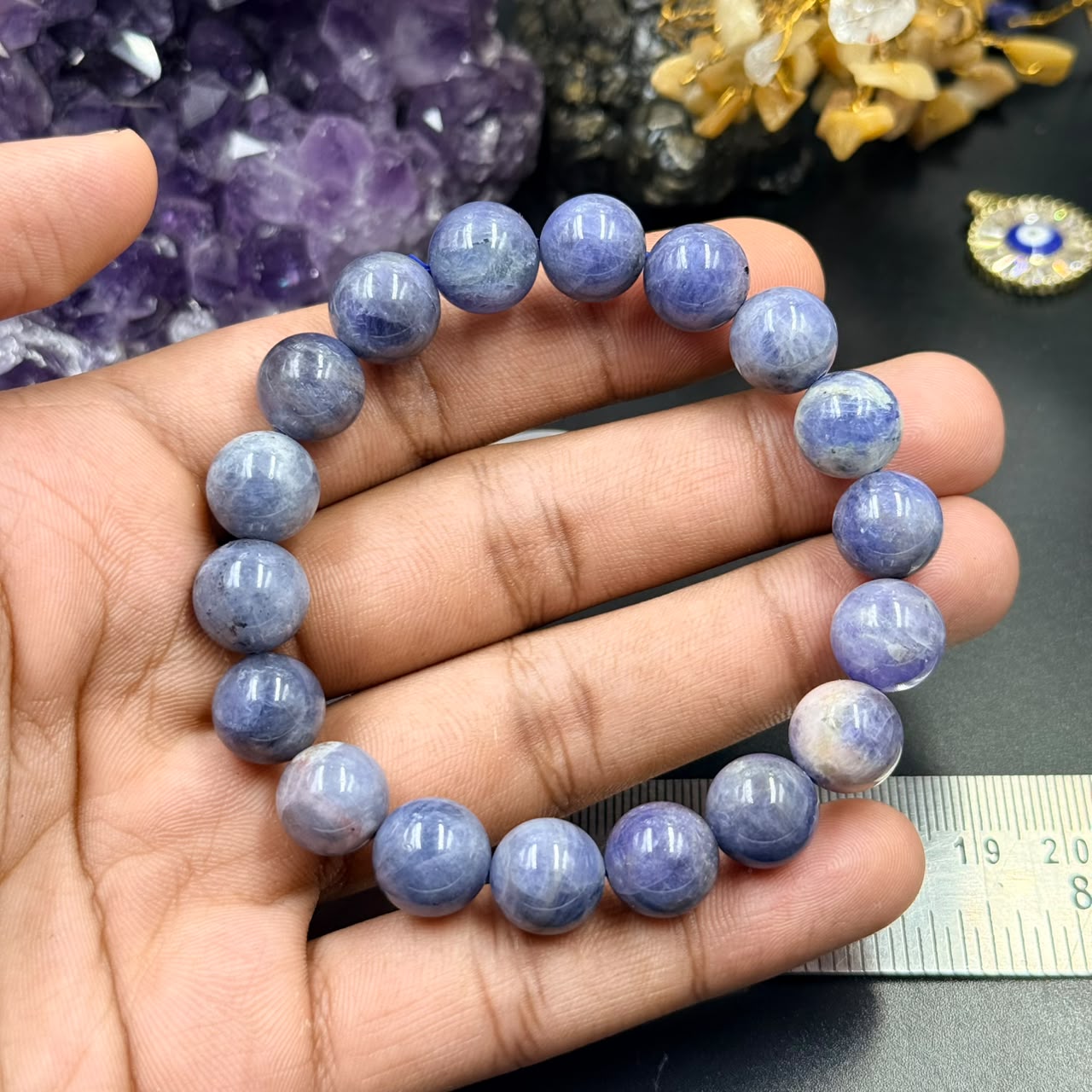 Tanzanite Certified Bracelet (Intuition, Insight & Spiritual Growth)
