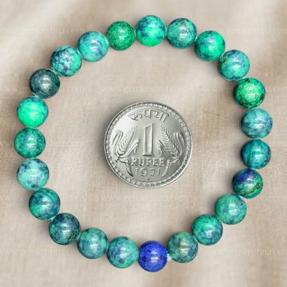 Chrysocolla Bracelet (Calmness and Positive Communication)