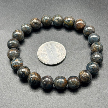 Blue Pietersite (Hawk’s Eye) AAA Bracelet (Focus & Inner Strength)