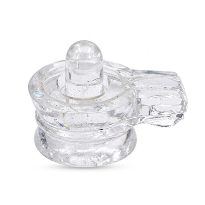 Crystal Quartz Shivling (Peace and Spiritual Energy)