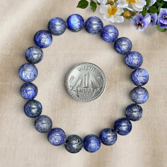 Kyanite Bracelet (Clarity and Energy Balance)