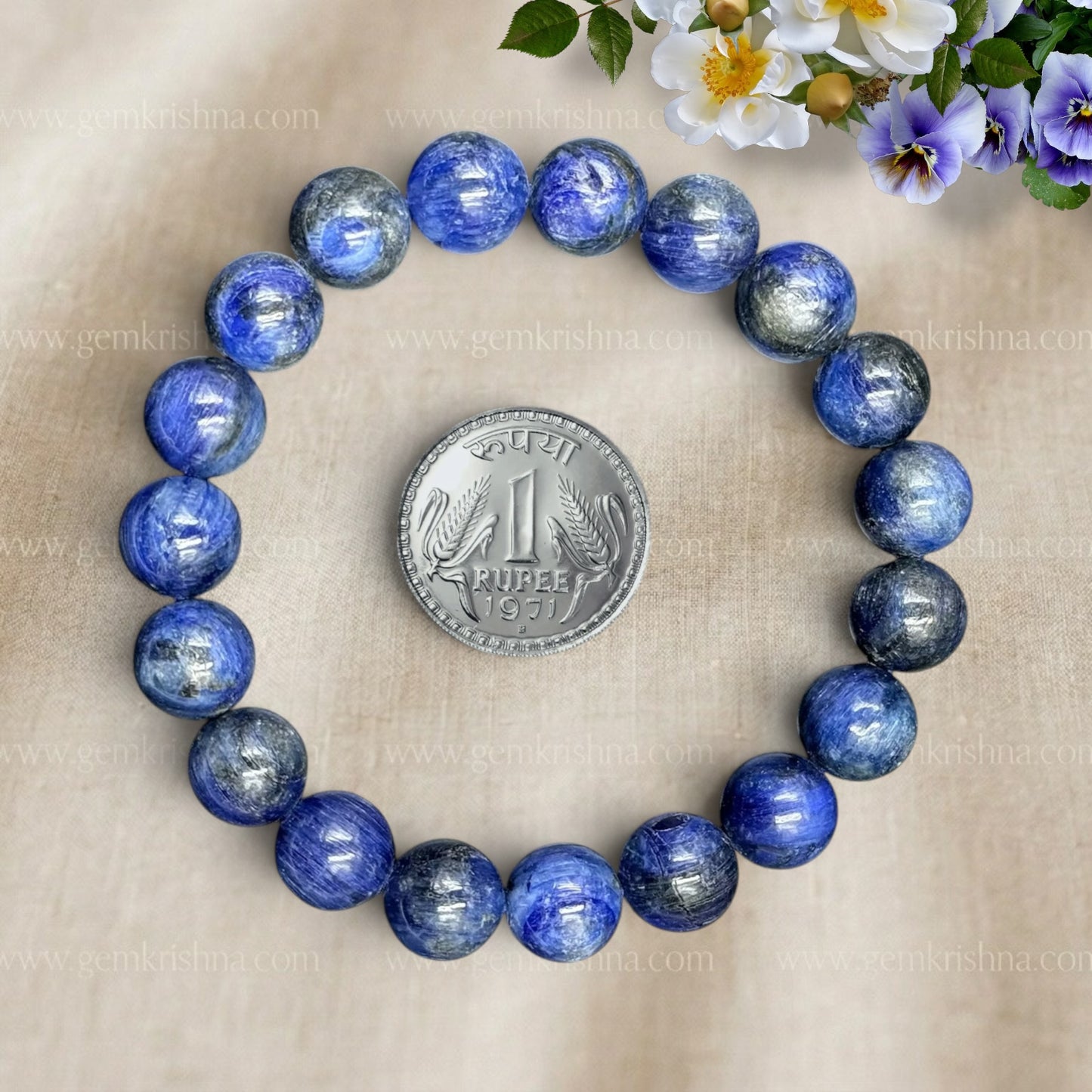 Kyanite Bracelet (Clarity and Energy Balance)