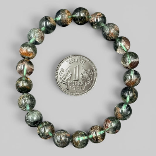 Lodolite / Garden Quartz / Phantom Quartz Bracelet (Lucid Dreaming)