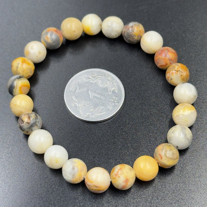 Crazy Lace Agate Bracelet (Joy, Balance and Vibrant Energy)