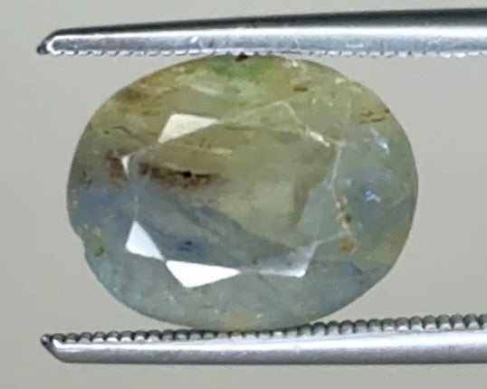 Natural Bi-color sapphire (Pitambari) 7.14 Carat Untreated Lab Certified