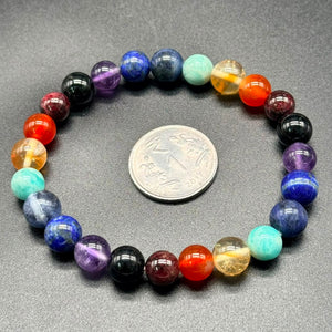 Black Onyx Chakra Bracelet