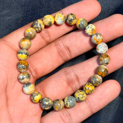 AAA Bumblebee Jasper Bracelet (Confidence & Motivation)