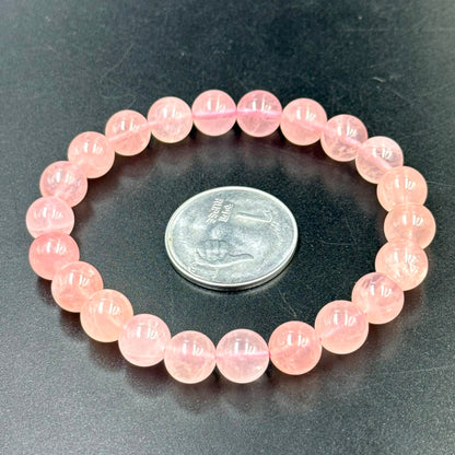 Rose Quartz AAA Bracelet (Love & Emotional Balance)