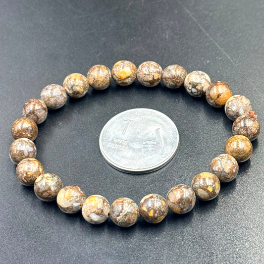 African Lace Opal Bracelet (Emotional Balance and Calm Energy)