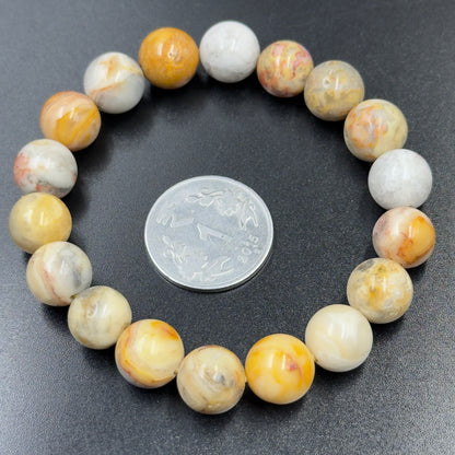 Crazy Lace Agate Bracelet (Joy, Balance and Vibrant Energy)