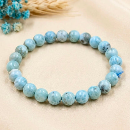 Larimar Bracelet (Calmness and Ocean Energy)