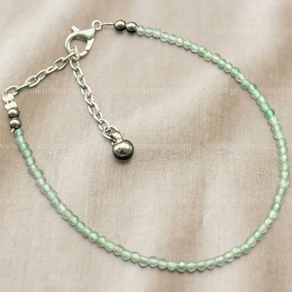 Green Aventurine Anklet (Luck and Prosperity)