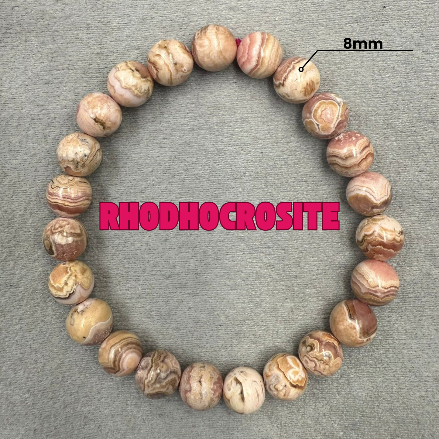 Rhodochrosite Bracelet