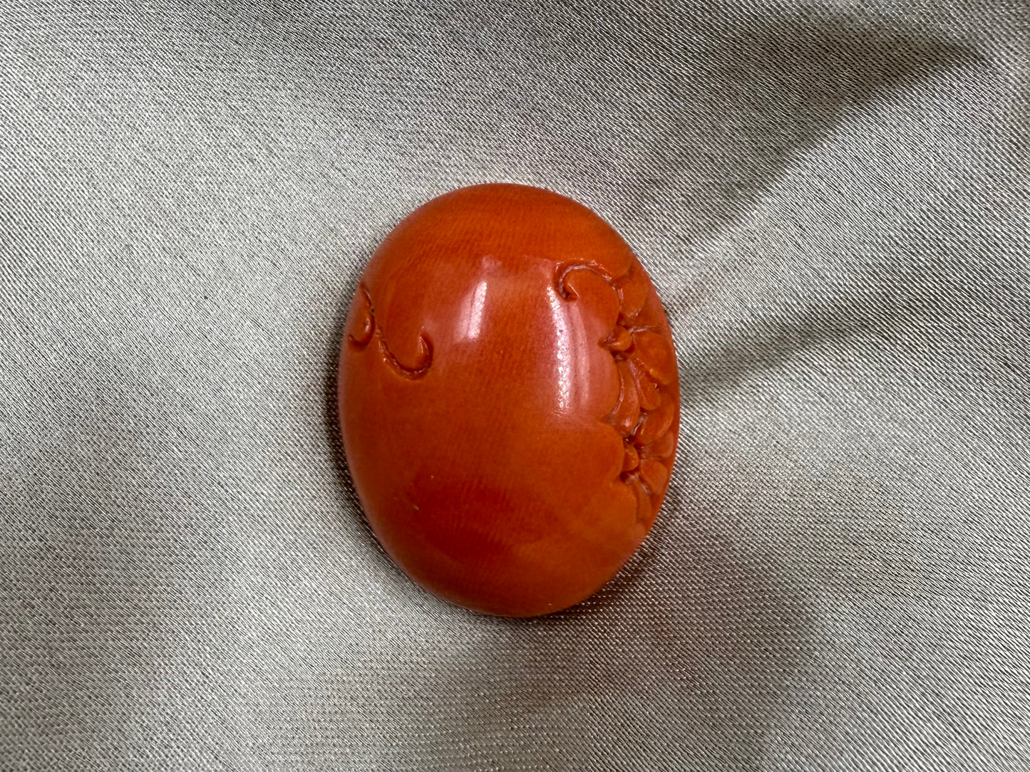 Natural Red Coral / Moonga  Floral Set (3 piece)
