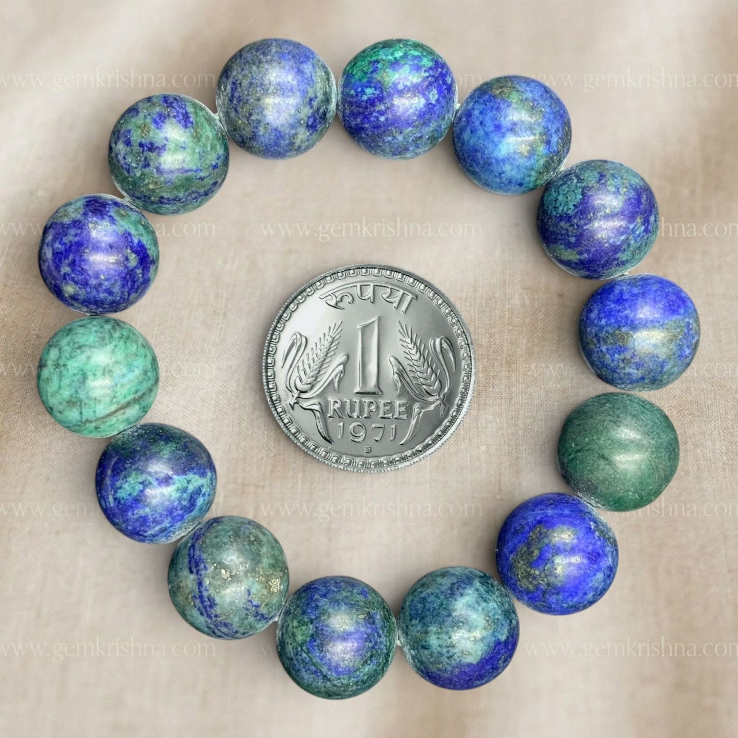 Chrysocolla Bracelet (Calmness and Positive Communication)