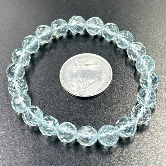 Blue Topaz Bracelet (Clarity and Communication)