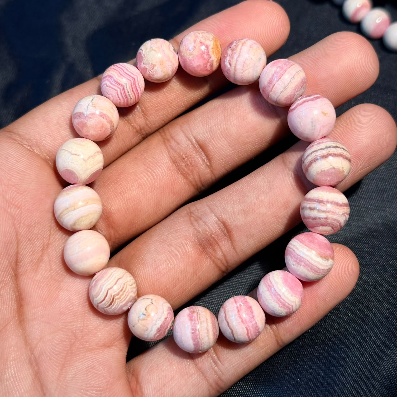 Rhodochrosite AAA Bracelet (Love & Emotional Healing)