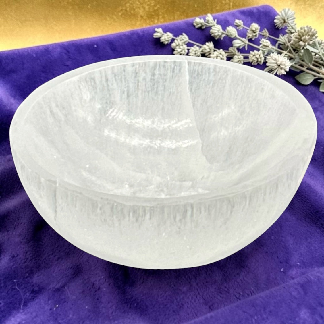 Polished Selenite Bowl (Small to Large)