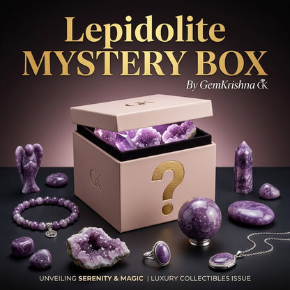 Lepidolite Crystal Mystery Box (Peace and Emotional Balance)