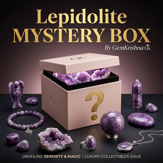 Lepidolite Crystal Mystery Box (Peace and Emotional Balance)