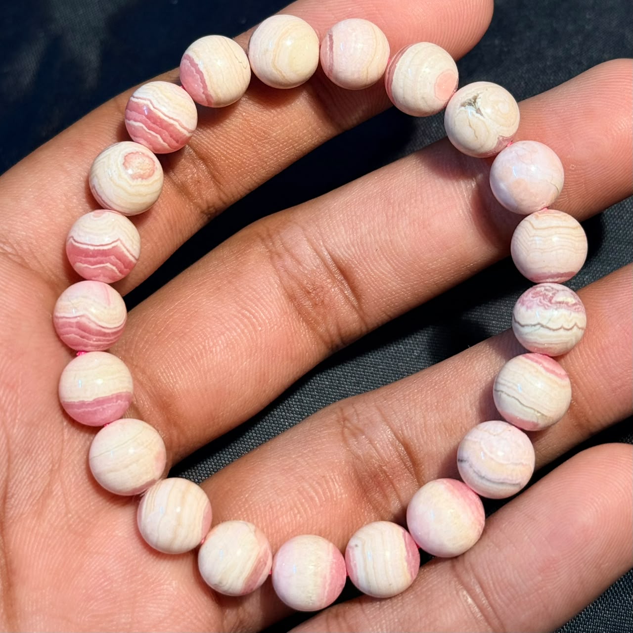 Rhodochrosite AAA Bracelet (Love & Emotional Healing)