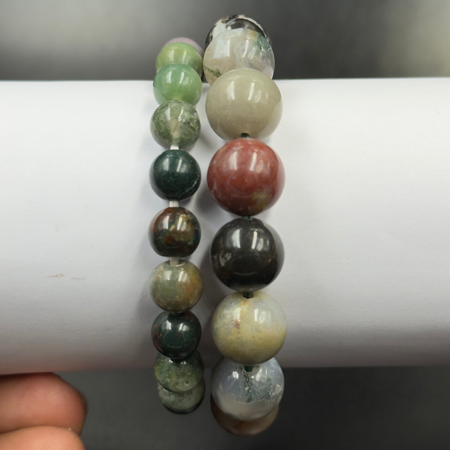 Indian Agate Bracelet (Strength, Stability and Inner Peace)