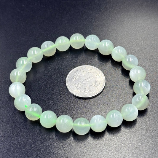 Green Moonstone (Garnierite) Bracelet (Calmness and Intuition)