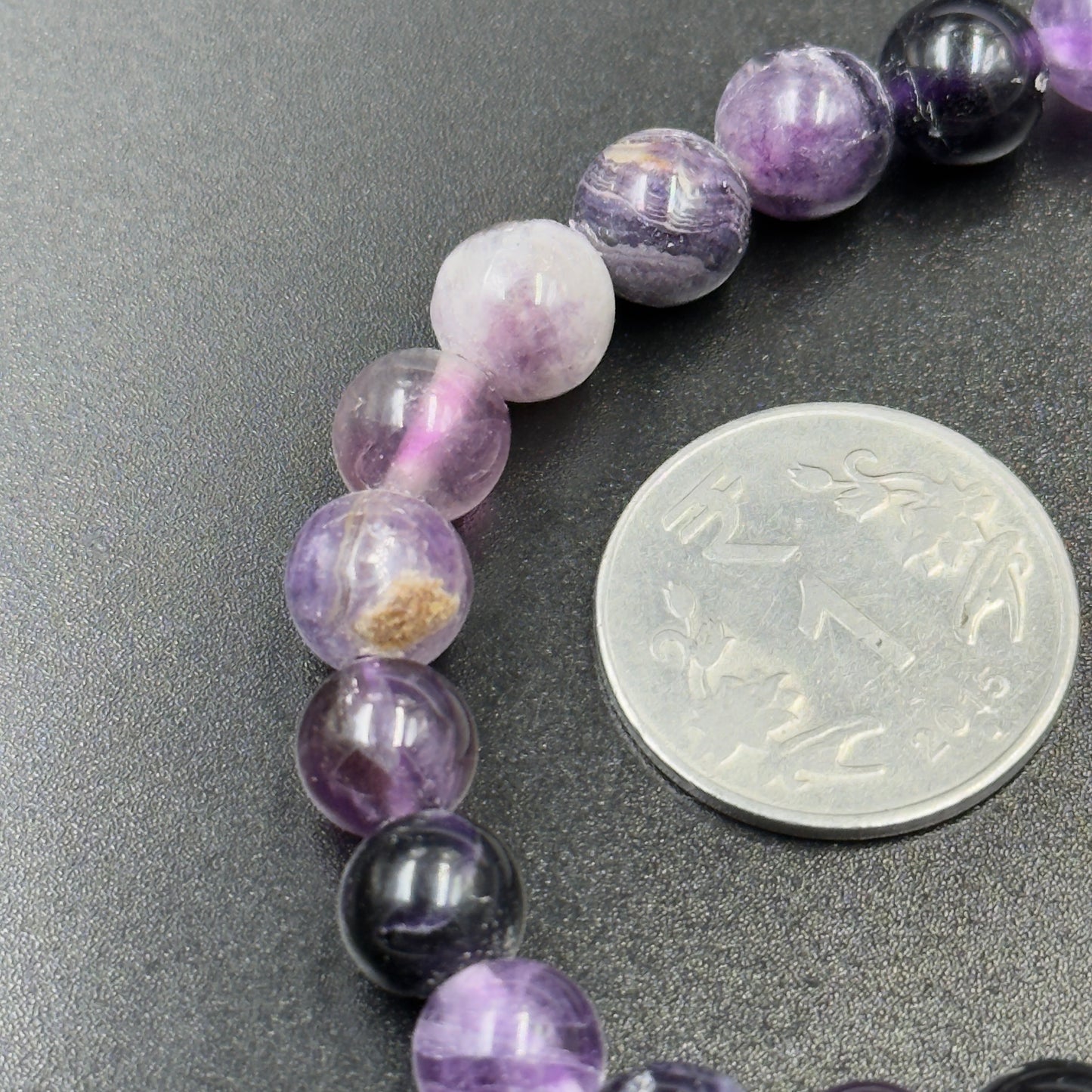 Purple Fluorite Bracelet (Intuition, Clarity and Spiritual Growth)