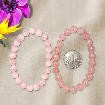 Rose Quartz Bracelet (Love and Emotional Healing)