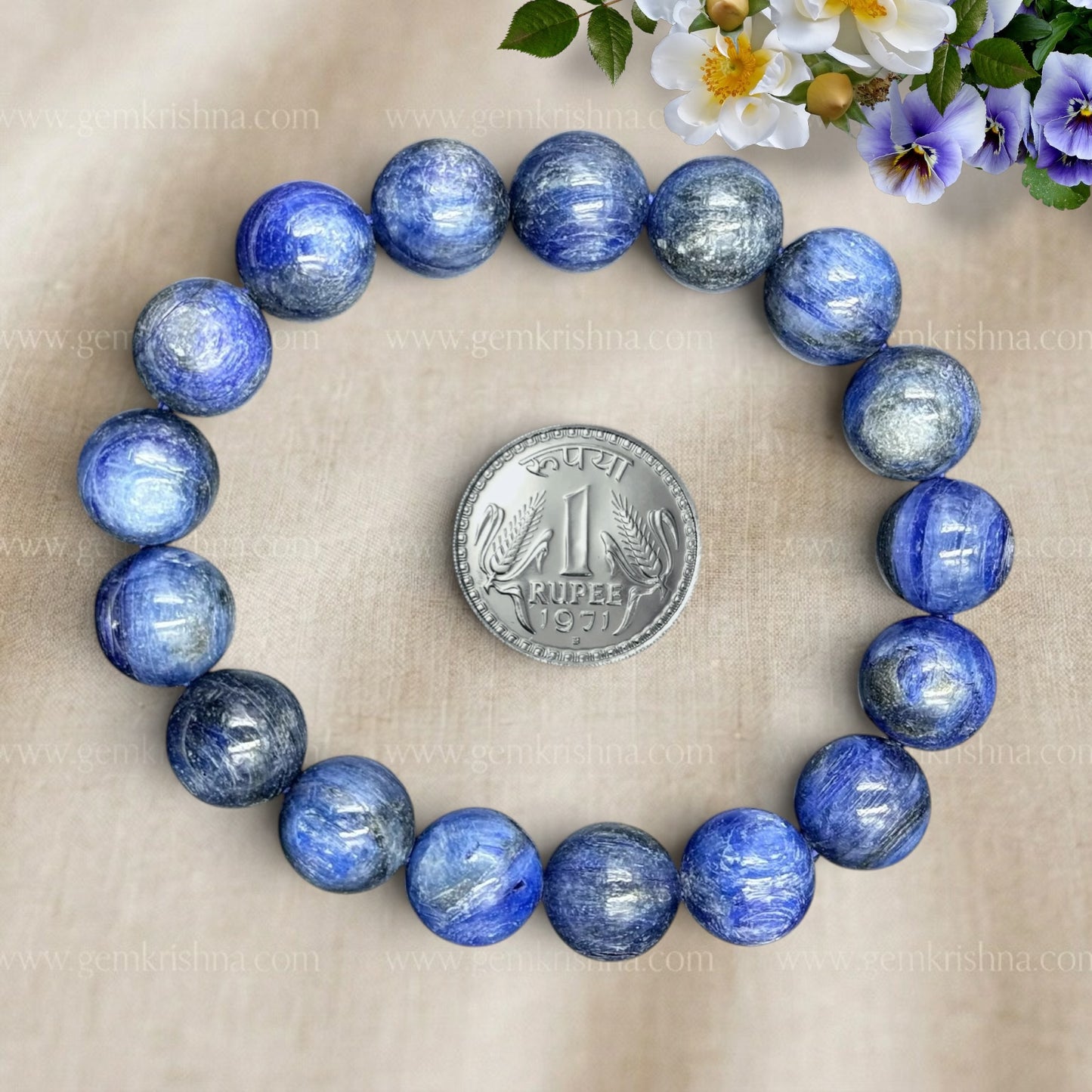 Kyanite Bracelet (Clarity and Energy Balance)