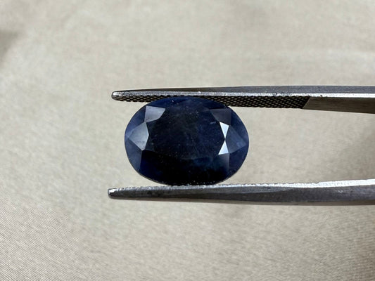 Madagascar Natural Blue Sapphire  No Treatment  6.40 carat