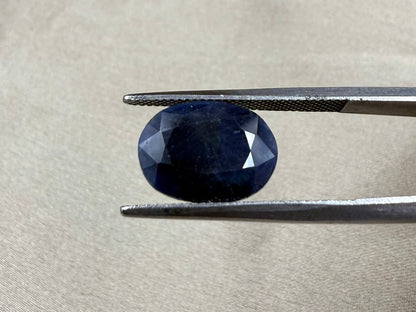 Madagascar Natural Blue Sapphire  No Treatment  6.40 carat