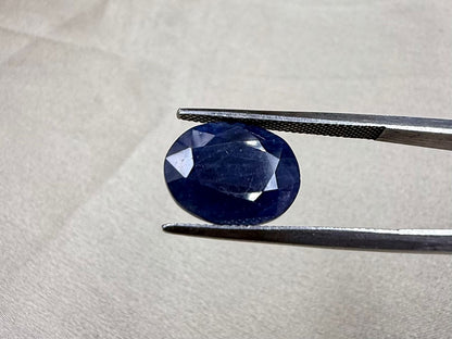 Madagascar Natural Blue Sapphire  No Treatment  6.34 carat