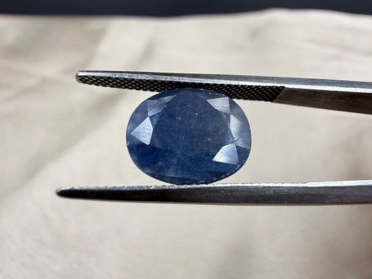 Madagascar Natural Blue Sapphire  No Treatment  6.44 carat