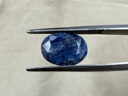 Madagascar Natural Blue Sapphire  No Treatment  6.43 carat