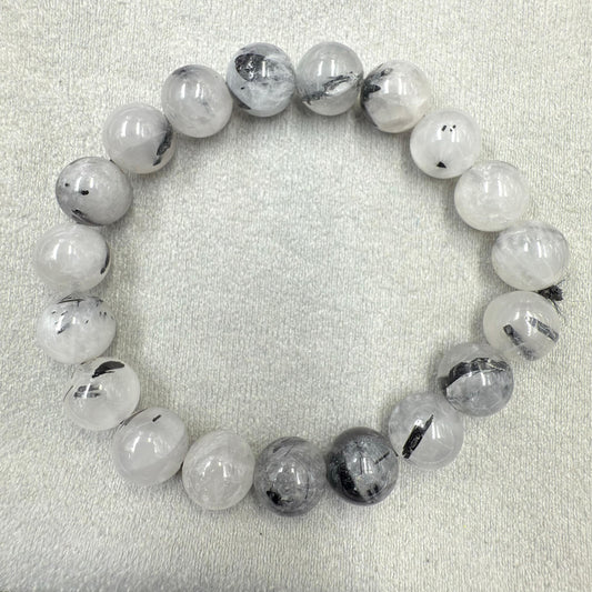 Black rutile quartz 10mm