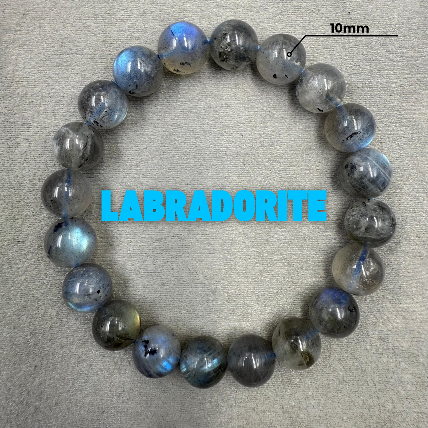 Labradorite Bracelet (Boosts Intuition and Protects Energy) 🌌🧿