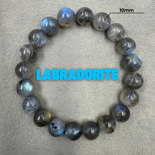 Labradorite Bracelet (Boosts Intuition and Protects Energy) 🌌🧿