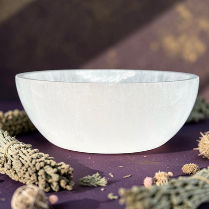 Polished Selenite Bowl (Small to Large)