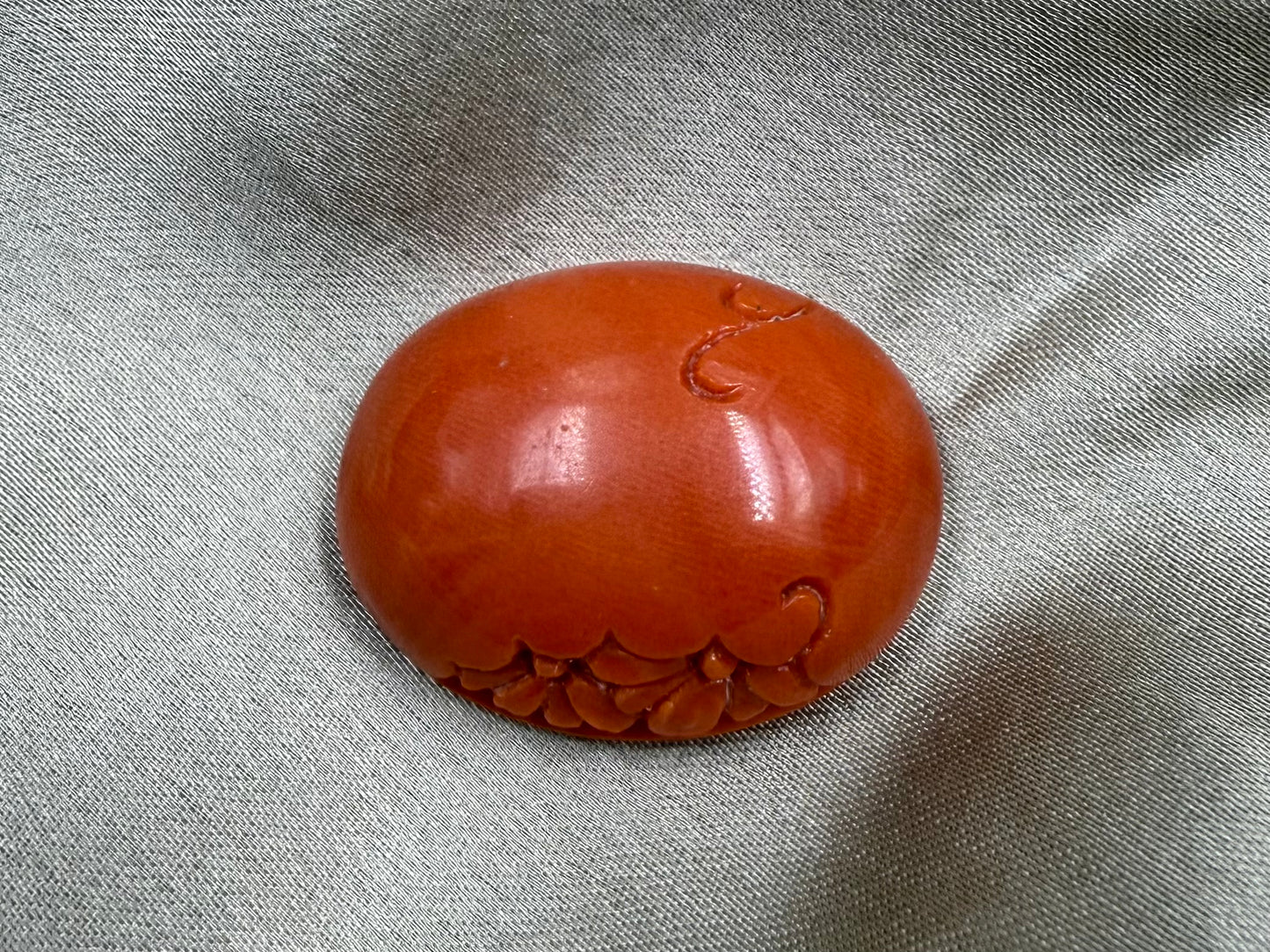 Natural Red Coral / Moonga  Floral Set (3 piece)