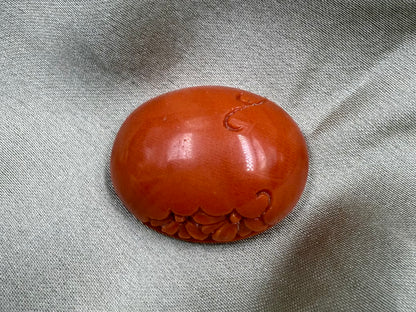 Natural Red Coral / Moonga  Floral Set (3 piece)