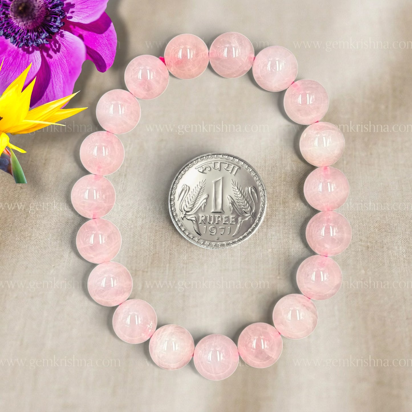 Rose Quartz Bracelet (Love and Emotional Healing)