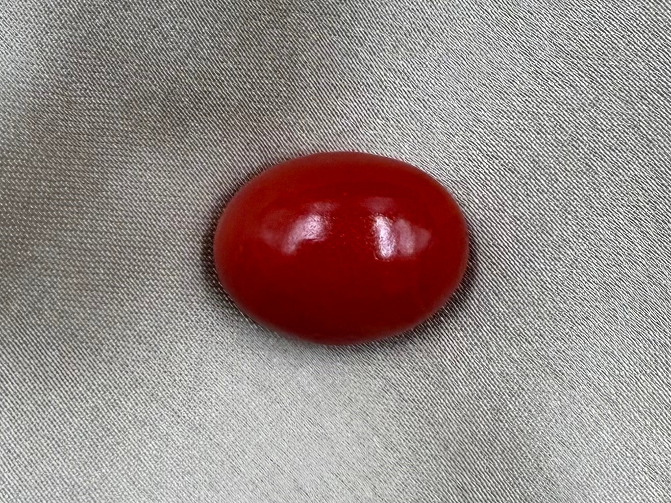 Natural Japanese Red Coral (Moonga)  13.21 Carat
