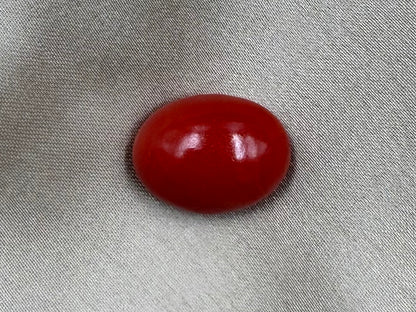 Natural Japanese Red Coral (Moonga)  13.21 Carat
