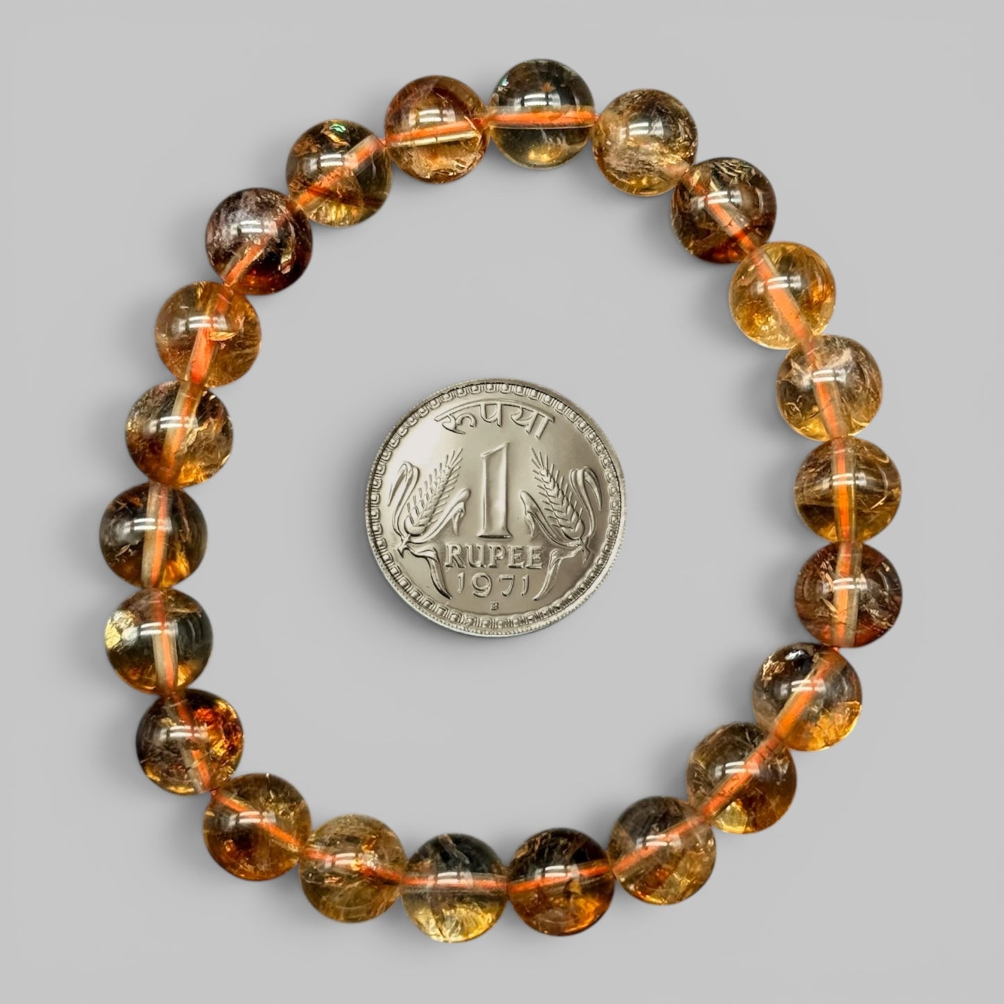 Natural Citrine Bracelet (Joy and Abundance)