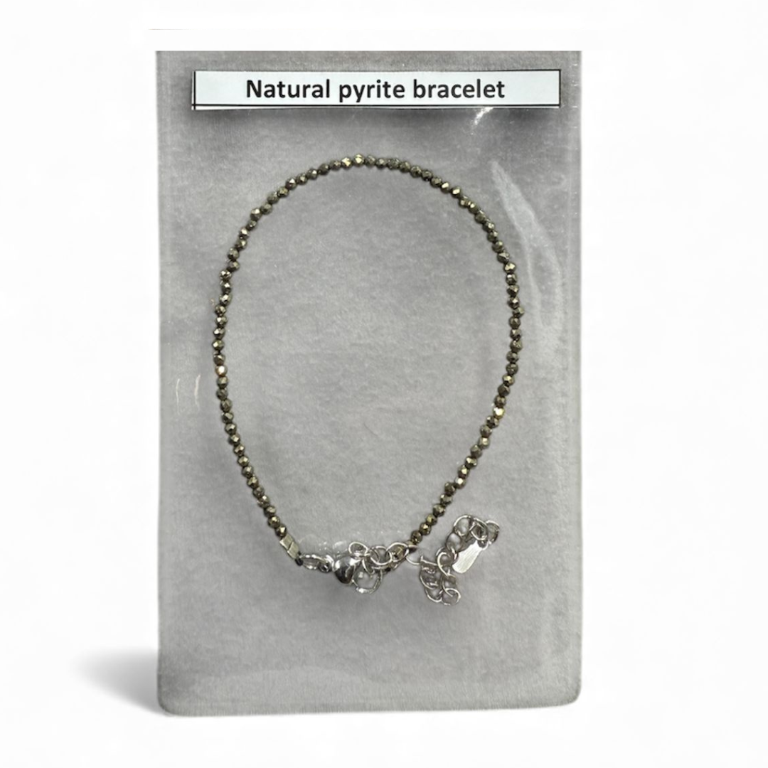 Natural Pyrite Bracelet