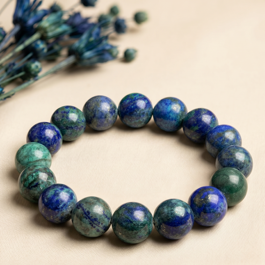 Chrysocolla Bracelet (Calmness and Positive Communication)