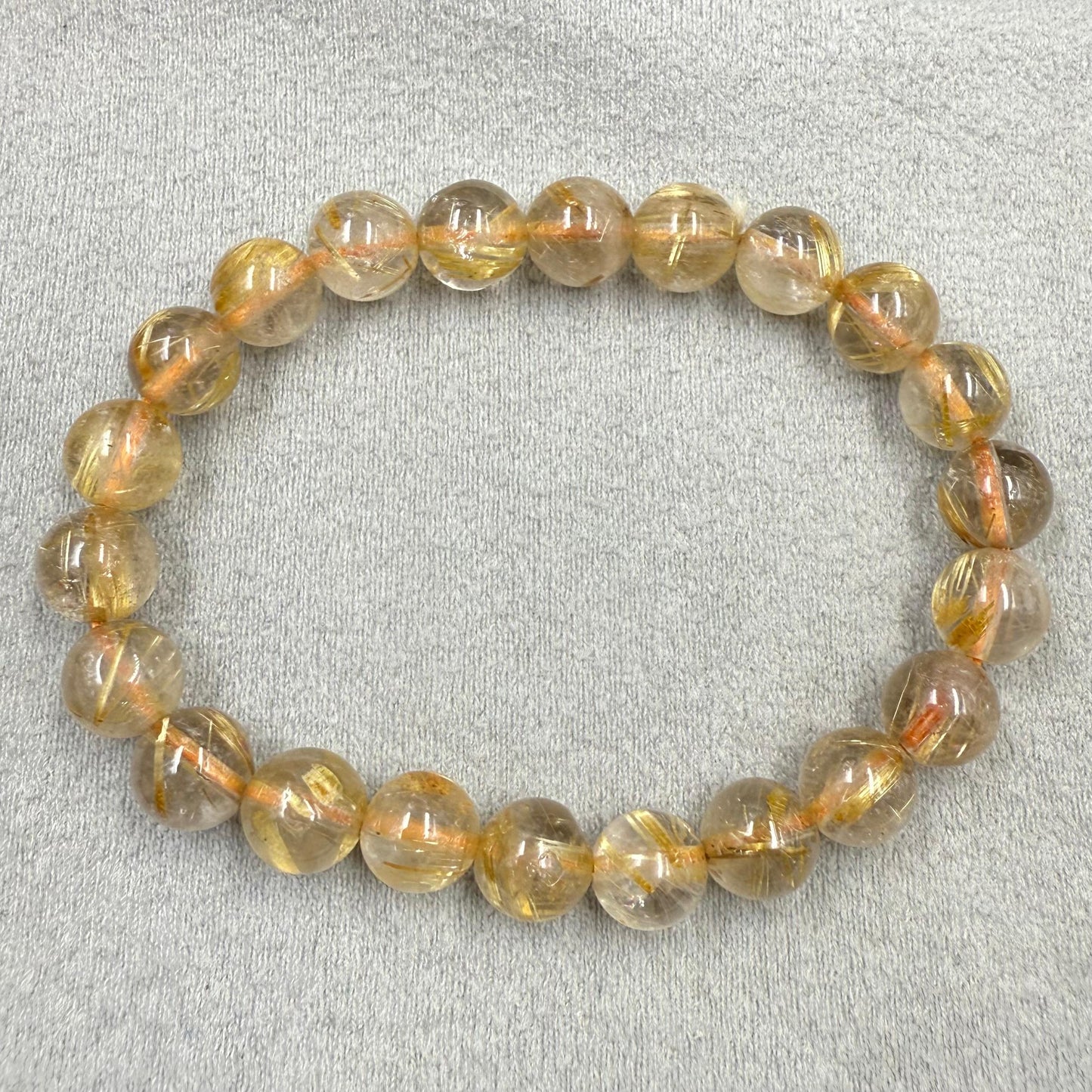 Golden Rutile Quartz 8mm