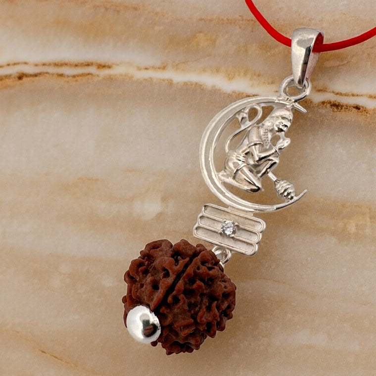 Hanuman Ji Sterling Silver Locket