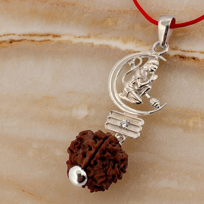 Hanuman Ji Sterling Silver Locket